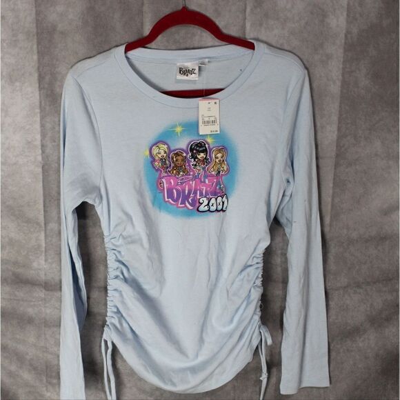 Women's BRATZ Baby Long Sleeves Graphic Tee XS - Picture 1 of 4
